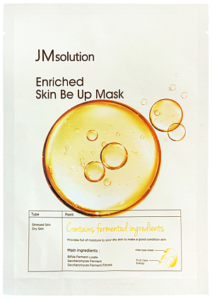 JMSolution~Восстанавливающая тканевая маска с лизатом бифидобактерий~Enriched Skin Be Up Mask