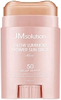 JMSolution~Солнцезащитный стик с экстрактом розы~Glow Luminous Flower Sun Stick Rose SPF50+ PA++++